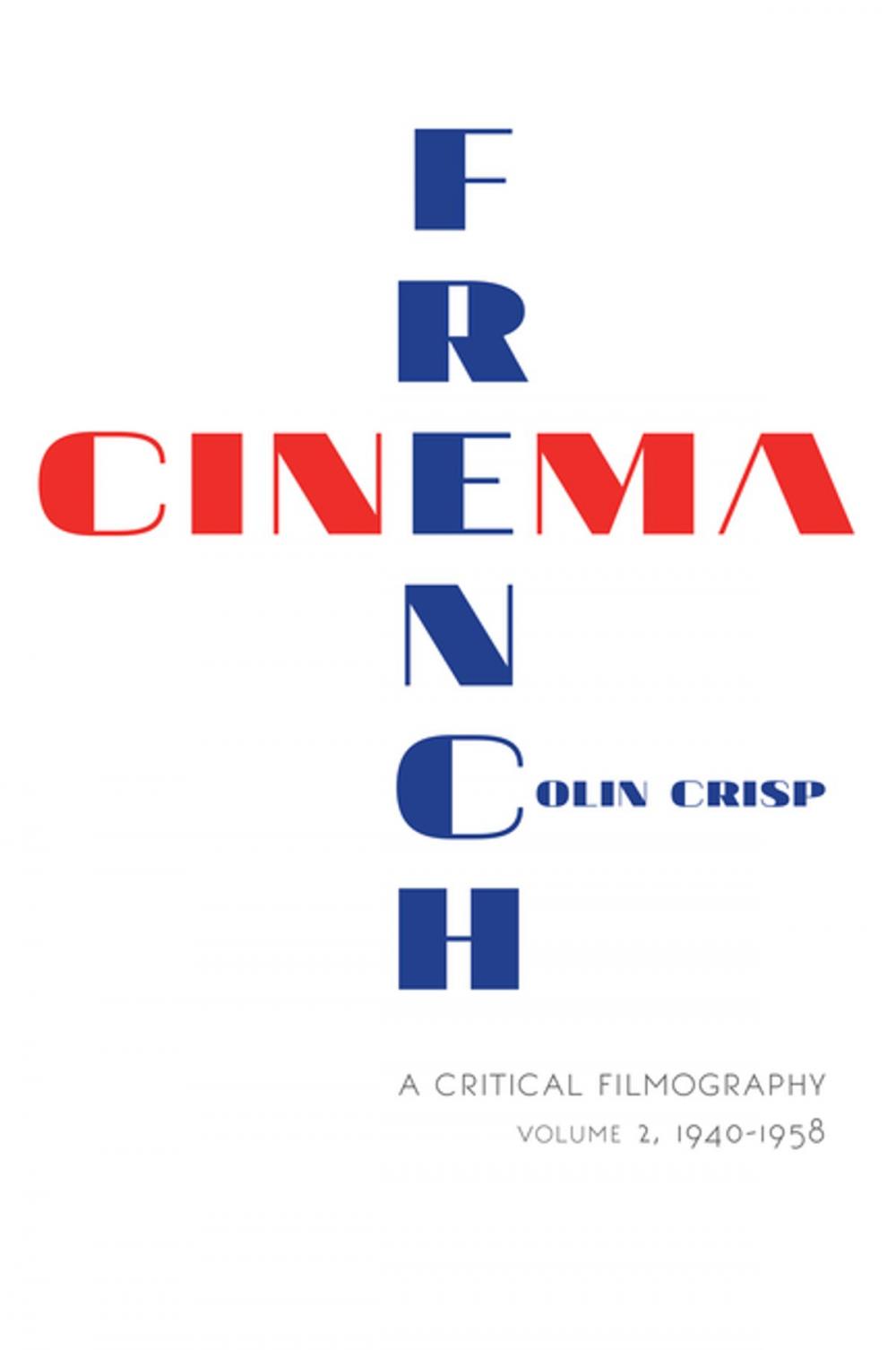 Big bigCover of French Cinema—A Critical Filmography