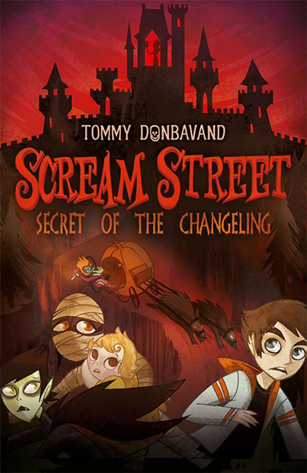 Big bigCover of Scream Street: Secret of the Changeling