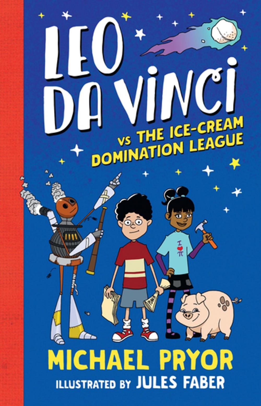 Big bigCover of Leo da Vinci vs The Ice-cream Domination League