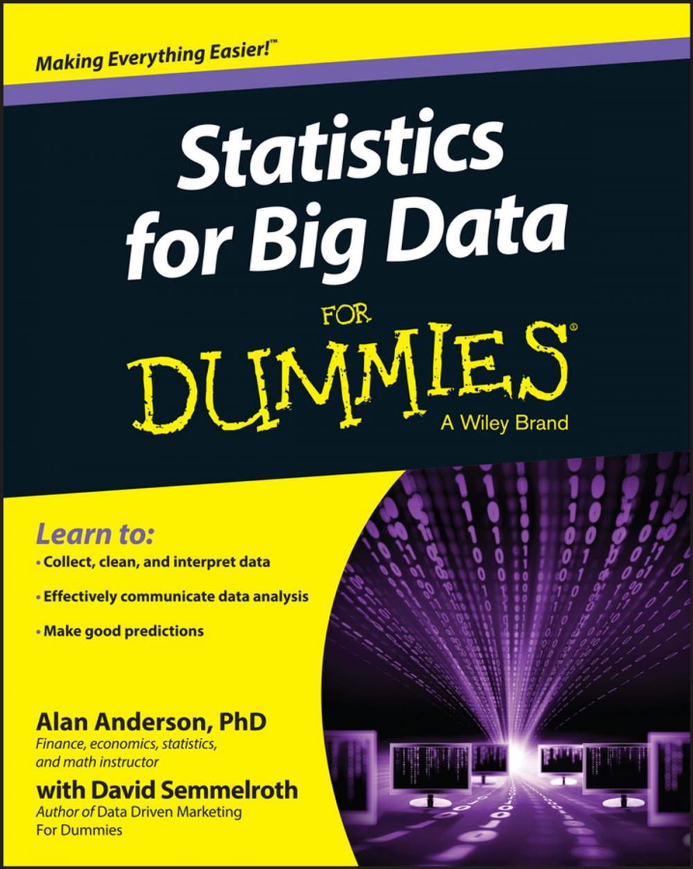 Big bigCover of Statistics for Big Data For Dummies