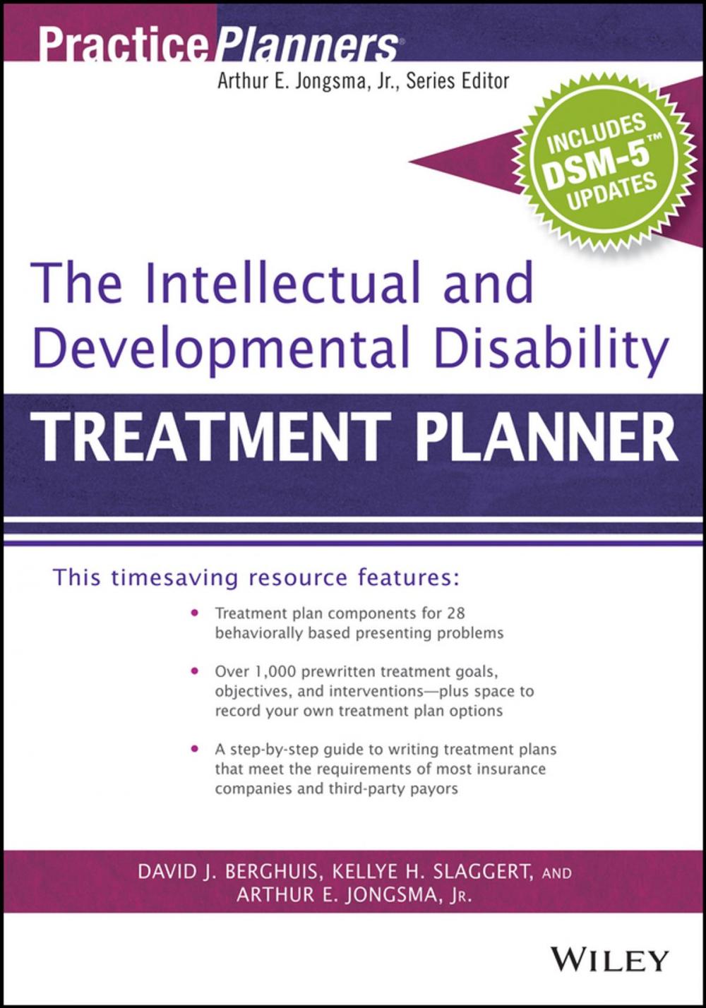 Big bigCover of The Intellectual and Developmental Disability Treatment Planner, with DSM 5 Updates