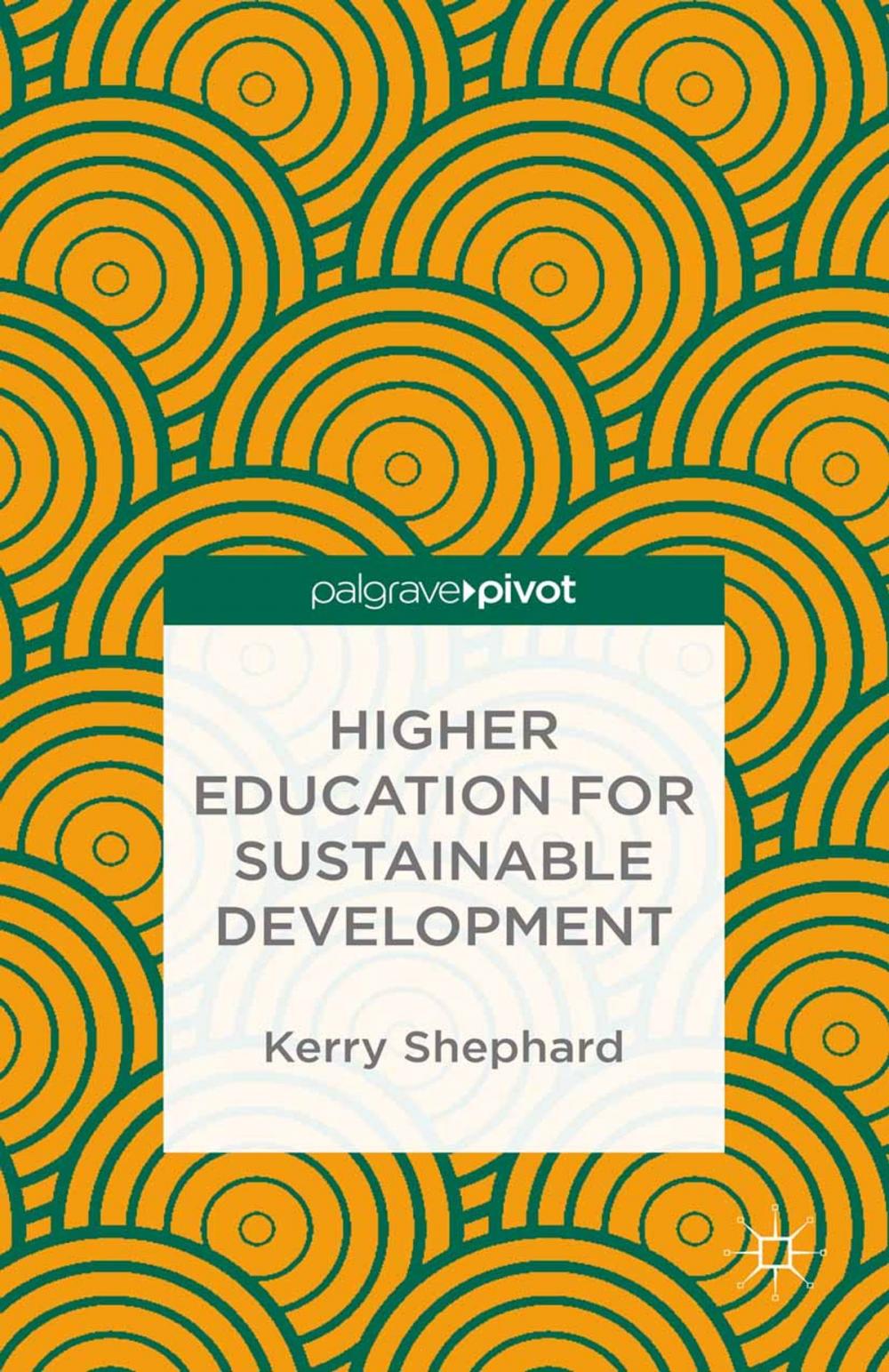 Big bigCover of Higher Education for Sustainable Development