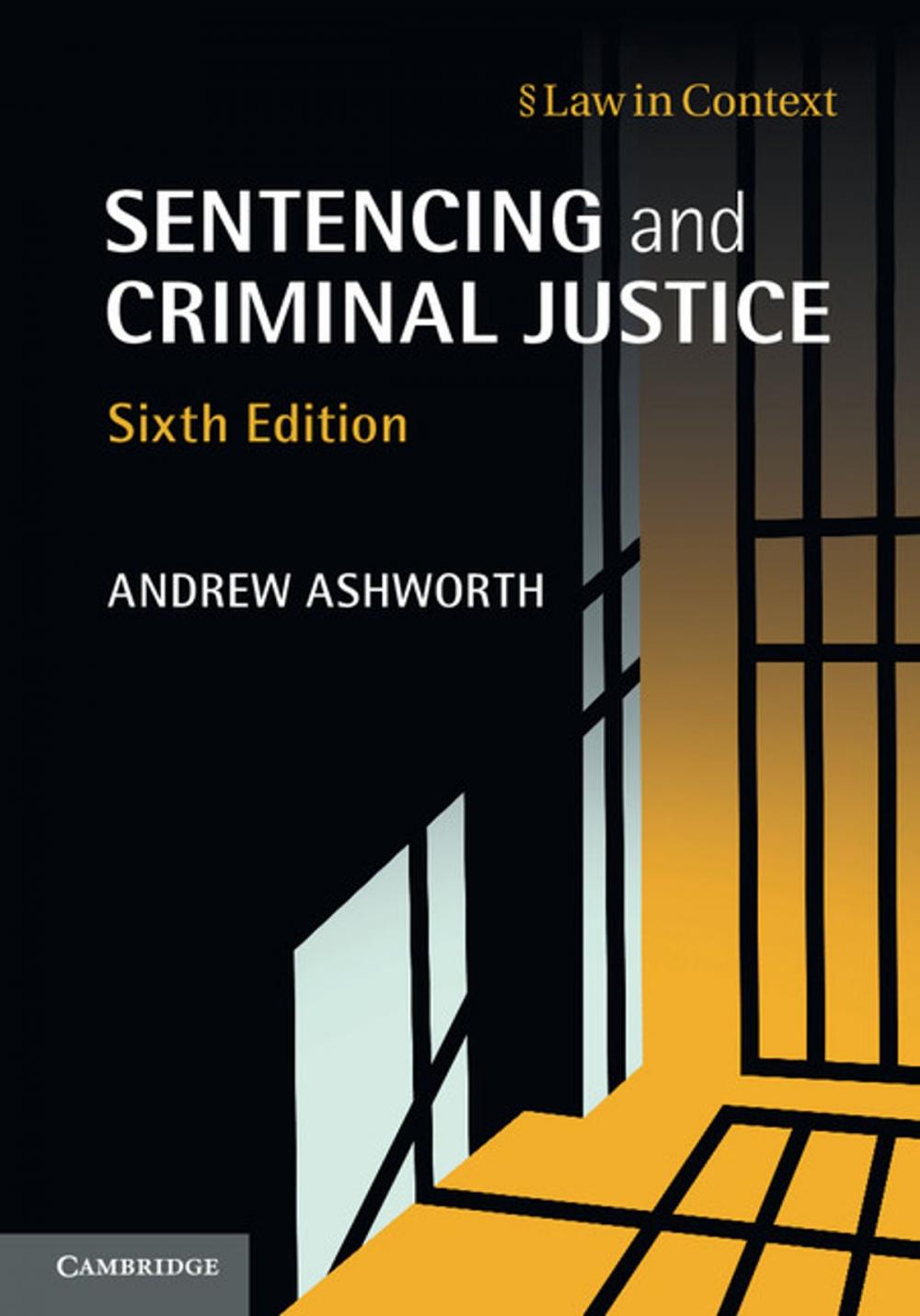 Big bigCover of Sentencing and Criminal Justice