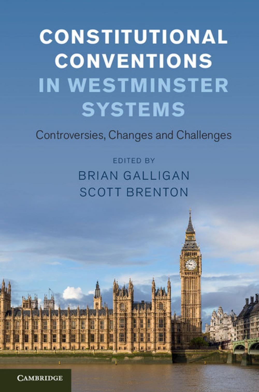 Big bigCover of Constitutional Conventions in Westminster Systems