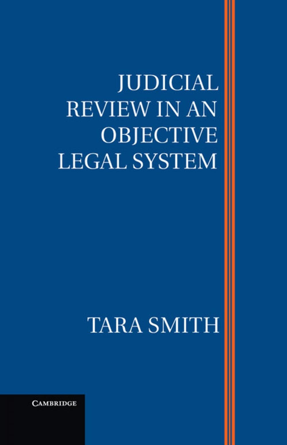Big bigCover of Judicial Review in an Objective Legal System