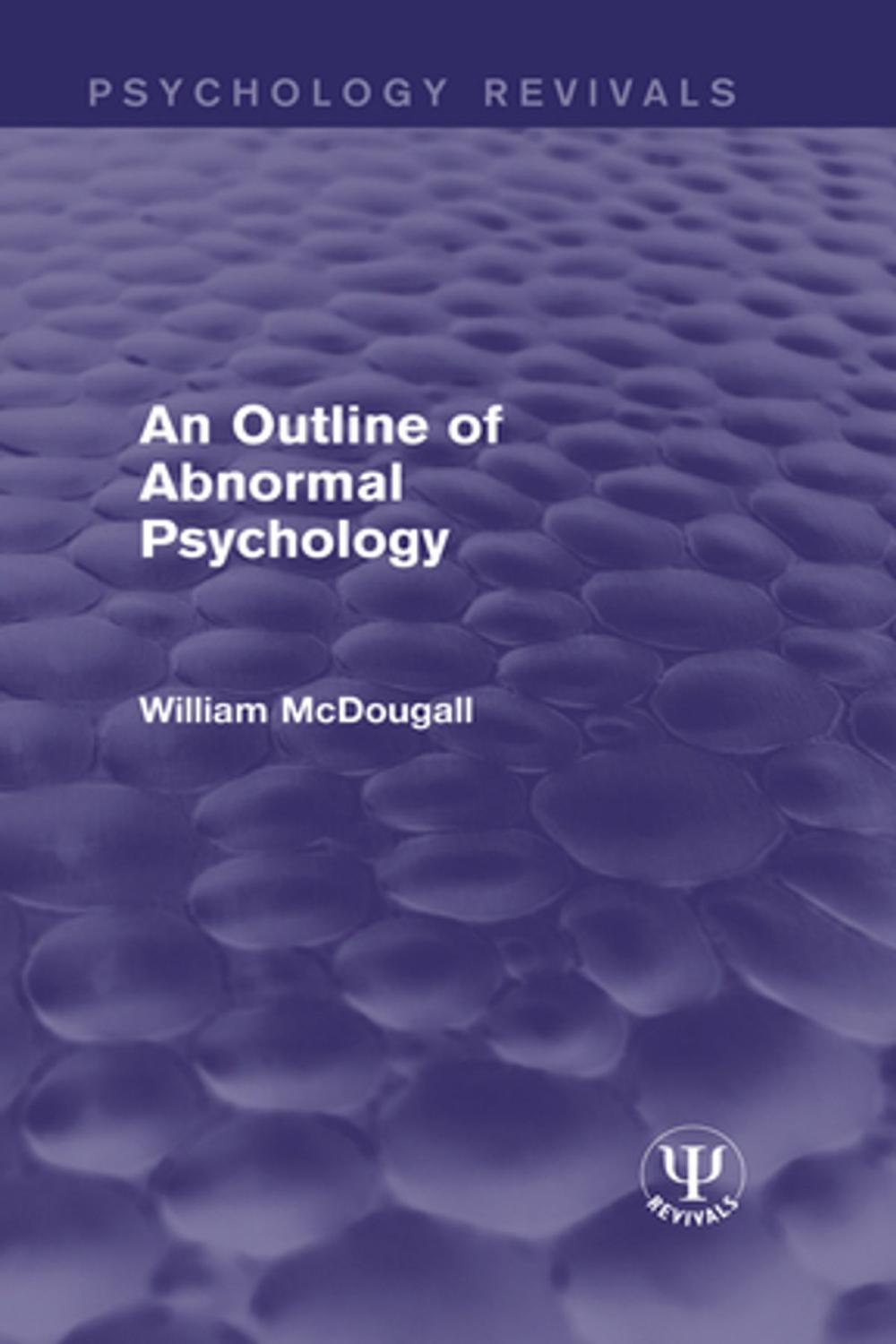 Big bigCover of An Outline of Abnormal Psychology