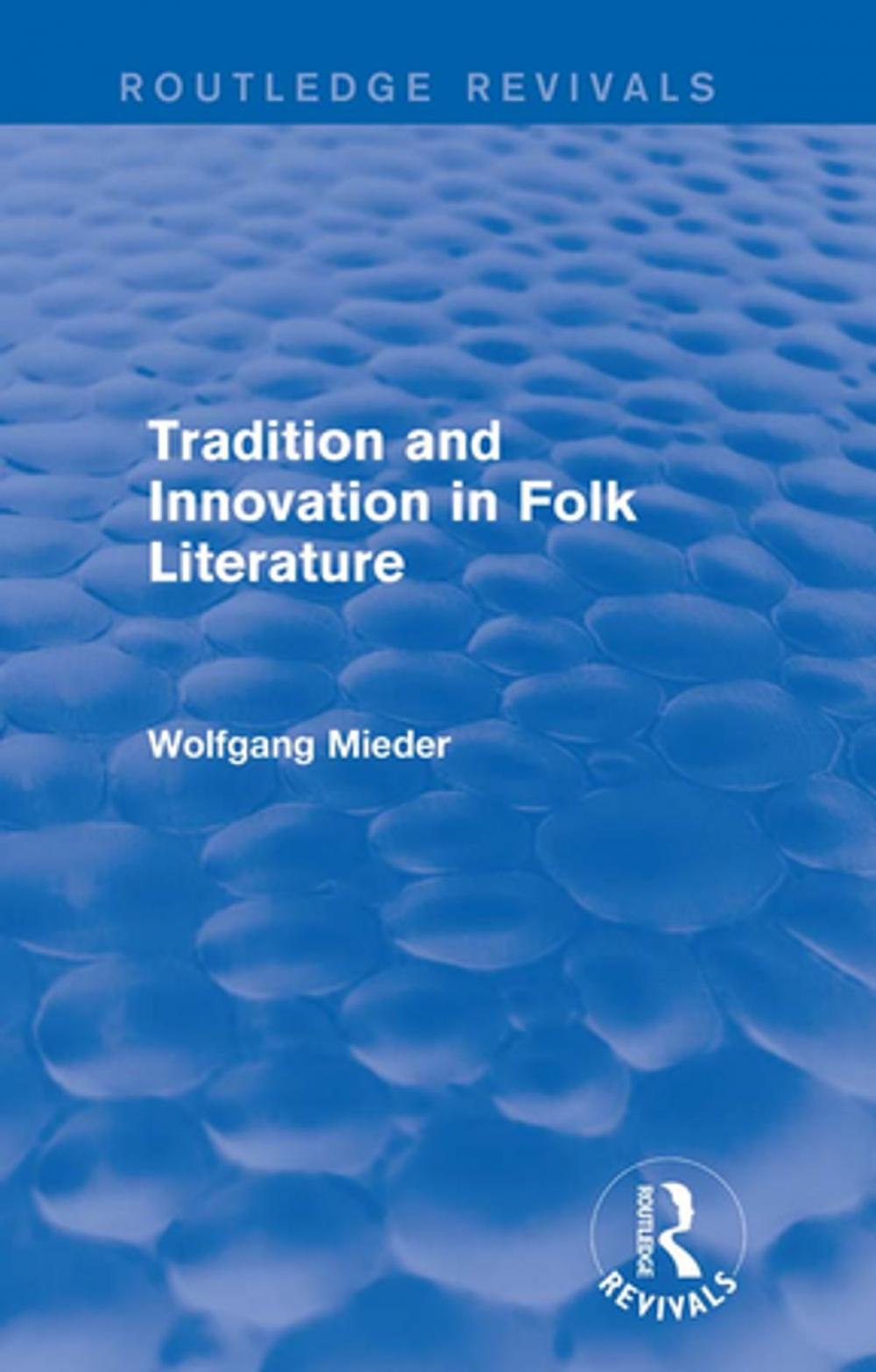 Big bigCover of Tradition and Innovation in Folk Literature