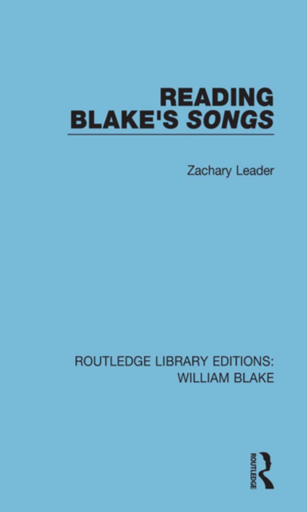 Big bigCover of Reading Blake's Songs