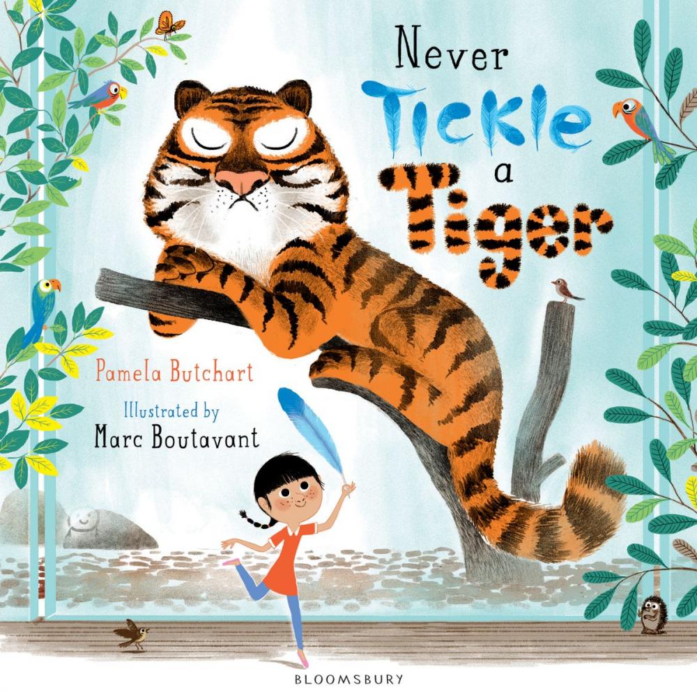 Big bigCover of Never Tickle a Tiger