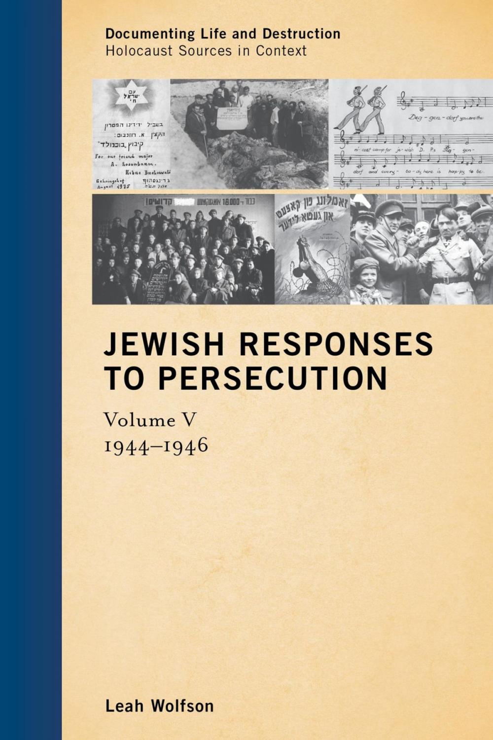 Big bigCover of Jewish Responses to Persecution