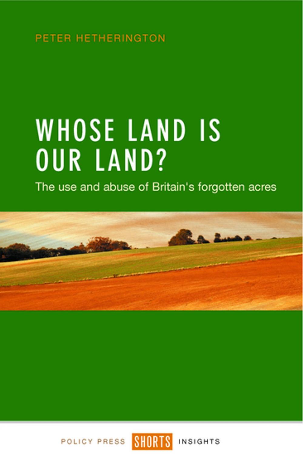 Big bigCover of Whose land is our land?