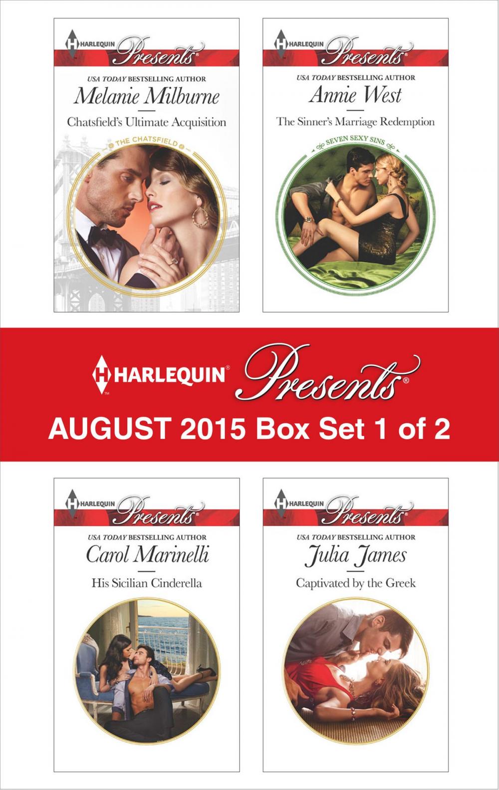 Big bigCover of Harlequin Presents August 2015 - Box Set 1 of 2