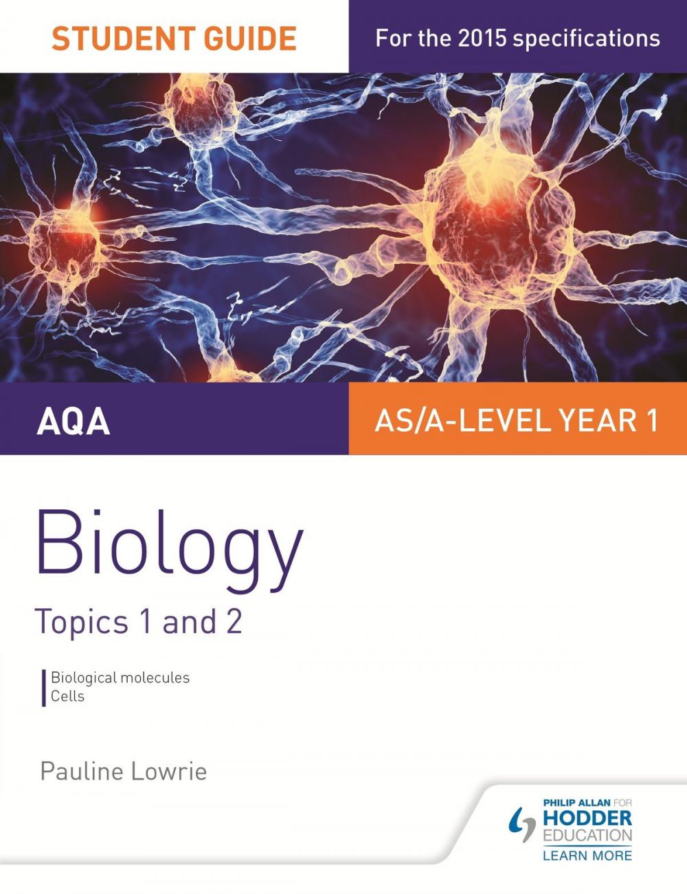 Big bigCover of AQA AS/A Level Year 1 Biology Student Guide: Topics 1 and 2