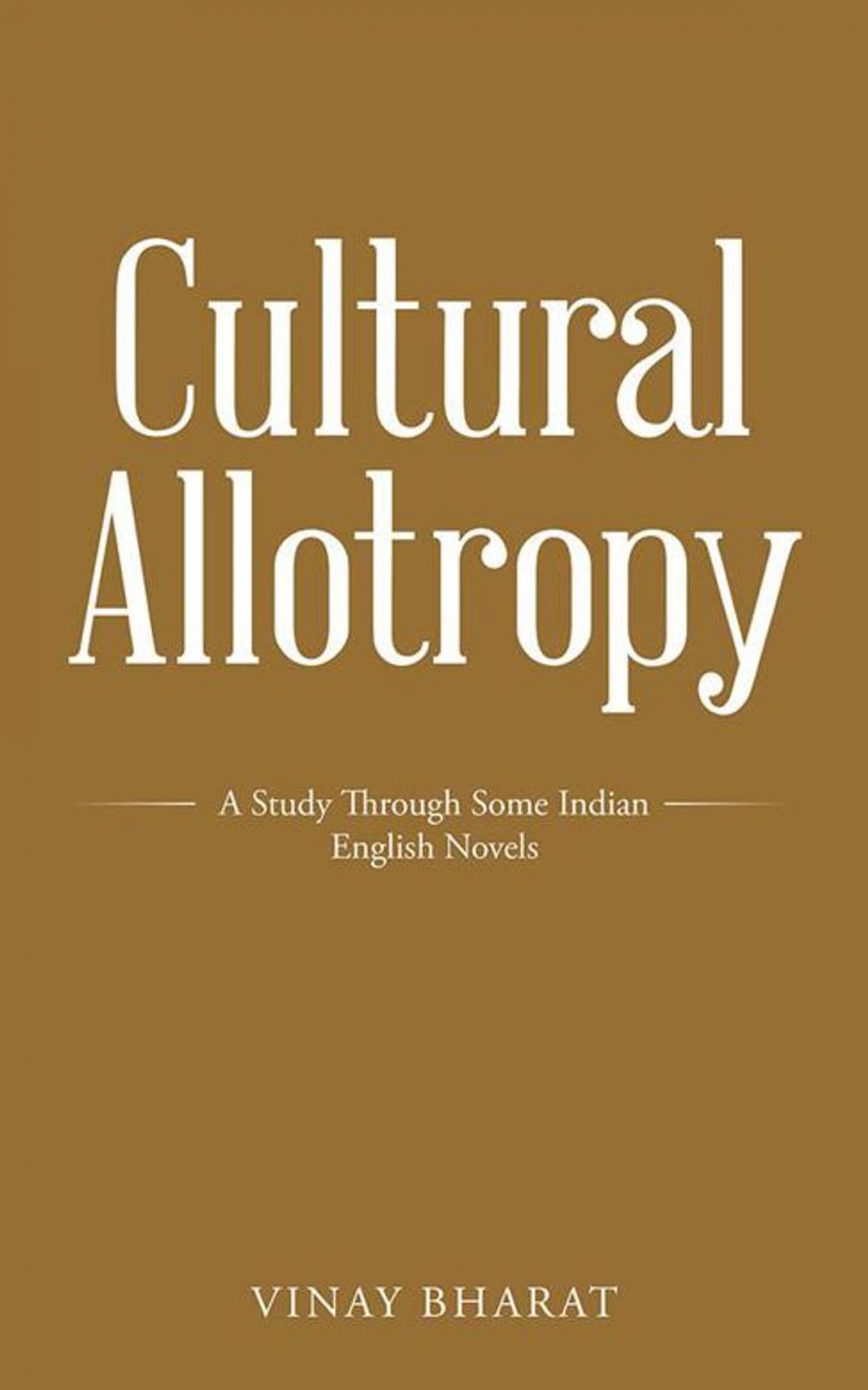 Big bigCover of Cultural Allotropy