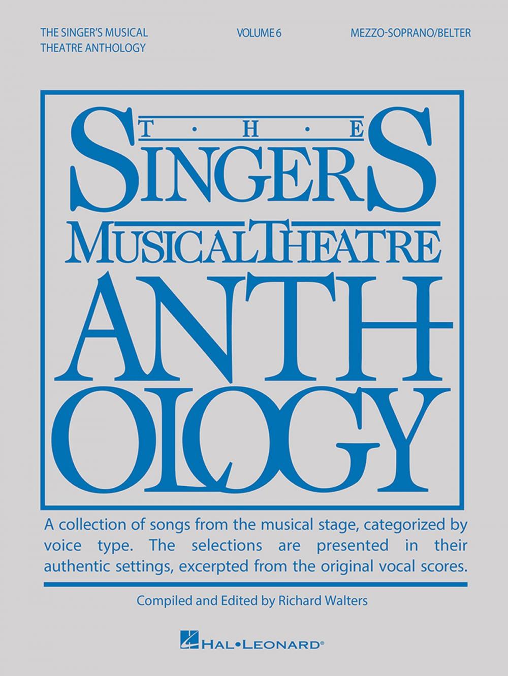 Big bigCover of Singer's Musical Theatre Anthology - Volume 6