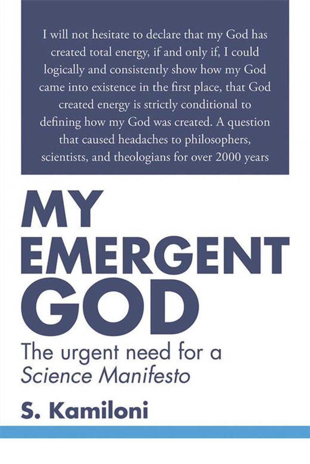 Big bigCover of My Emergent God