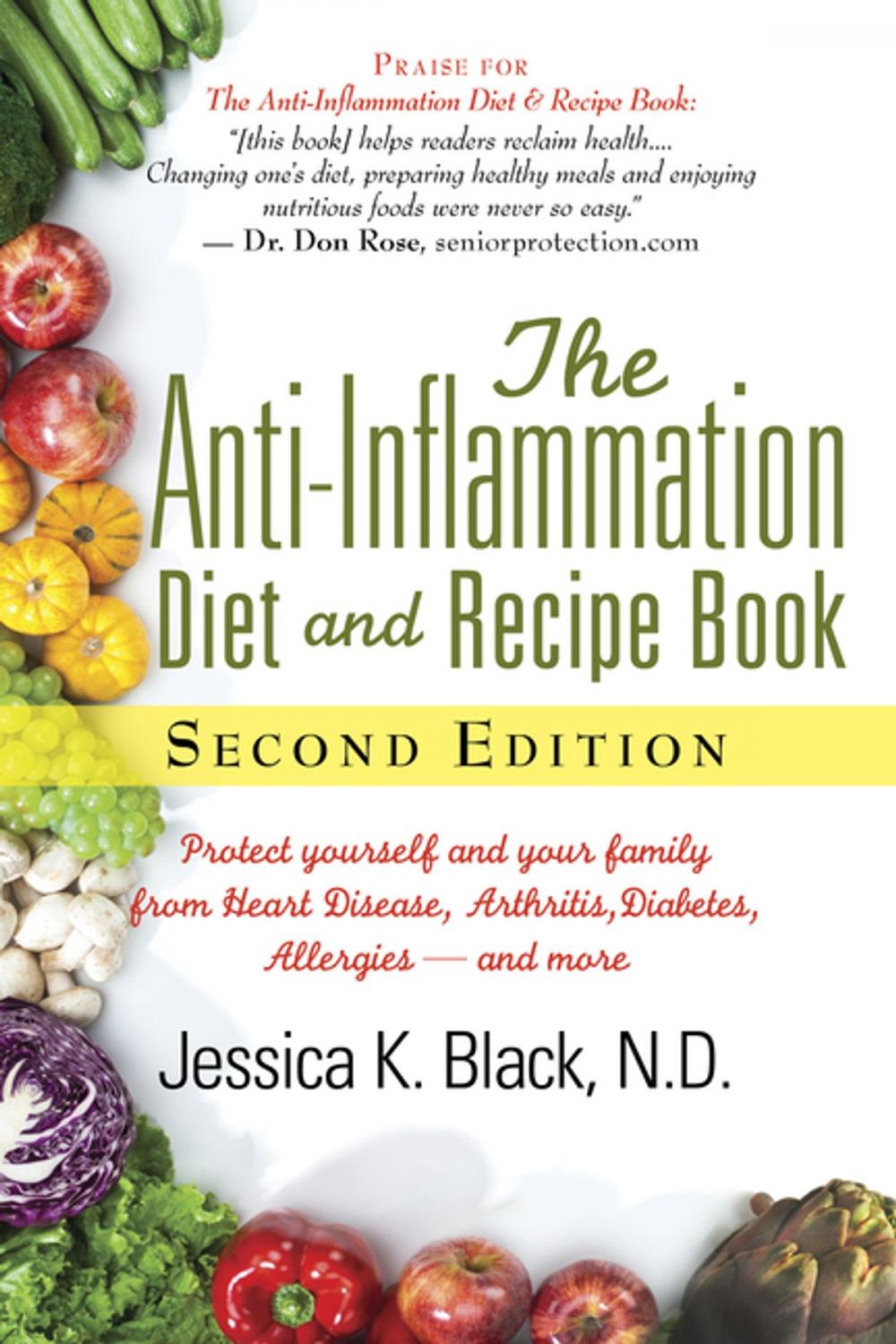 Big bigCover of The Anti-Inflammation Diet and Recipe Book, Second Edition