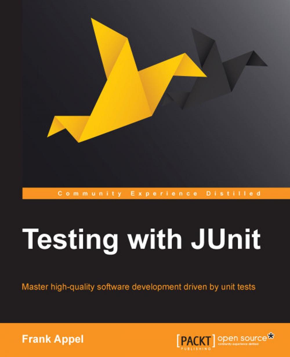 Big bigCover of Testing with JUnit