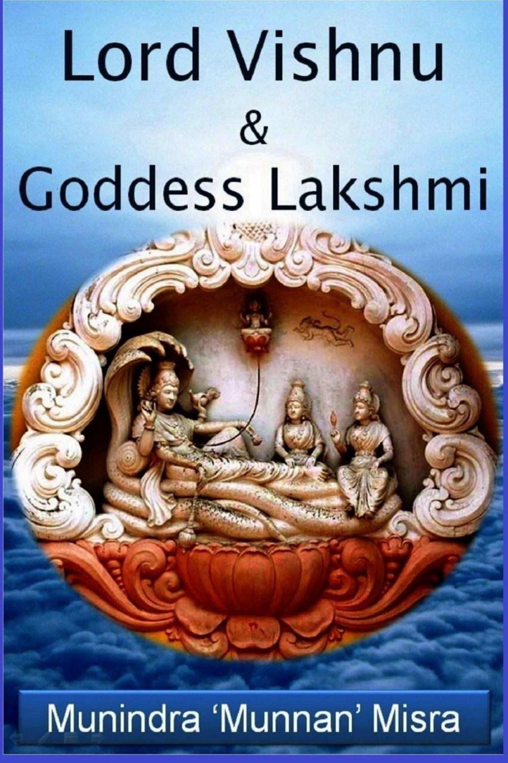 Big bigCover of Lord Vishnu & Goddess Lakshmi