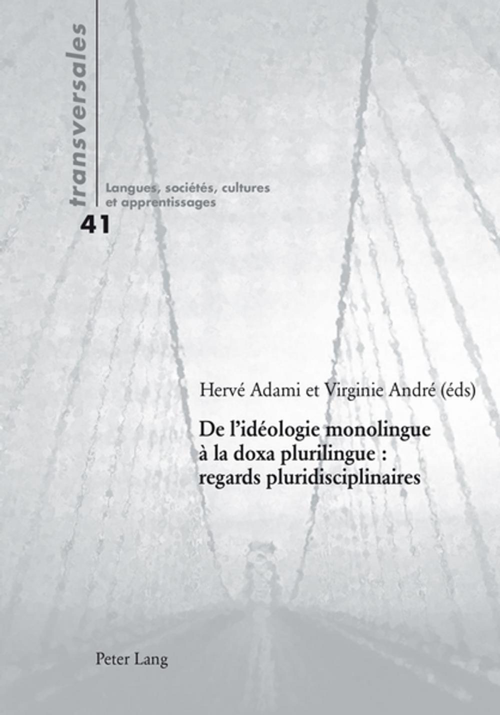 Big bigCover of De lidéologie monolingue à la doxa plurilingue : regards pluridisciplinaires