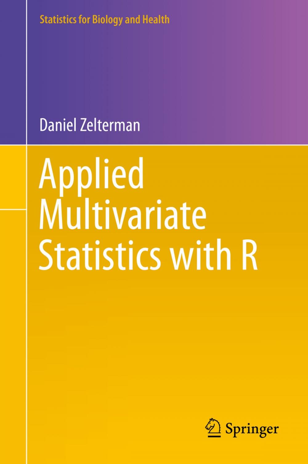 Big bigCover of Applied Multivariate Statistics with R