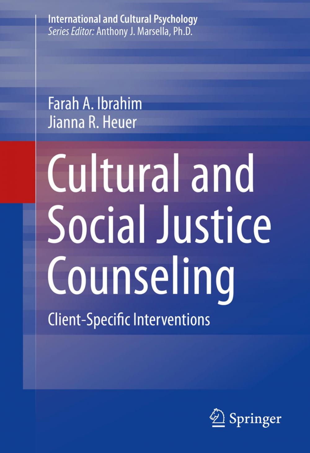 Big bigCover of Cultural and Social Justice Counseling