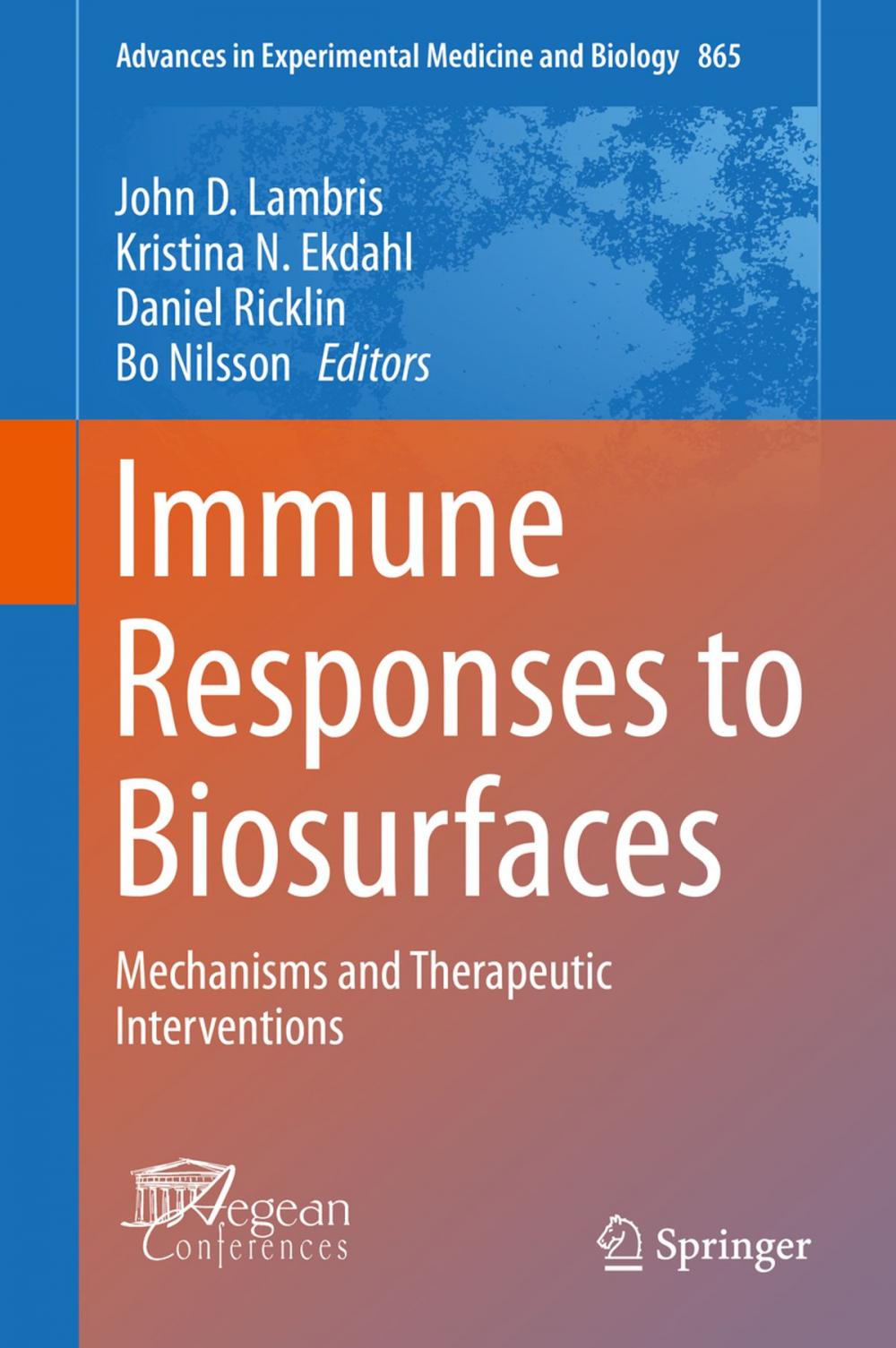 Big bigCover of Immune Responses to Biosurfaces