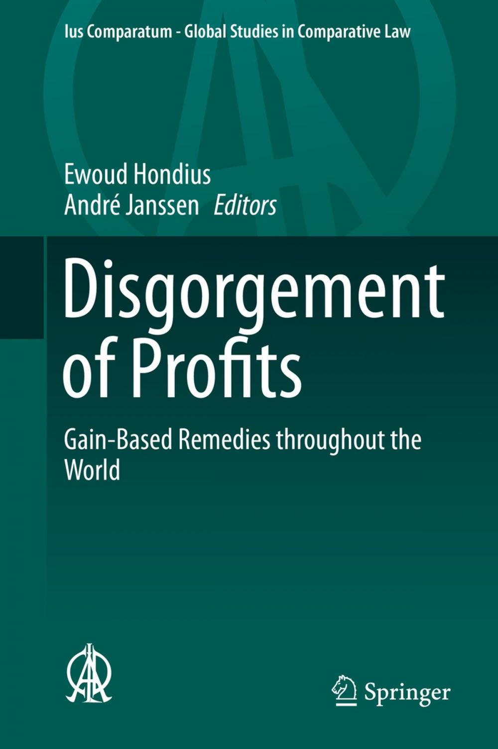 Big bigCover of Disgorgement of Profits