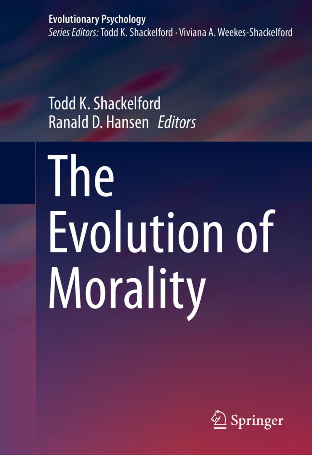 Big bigCover of The Evolution of Morality