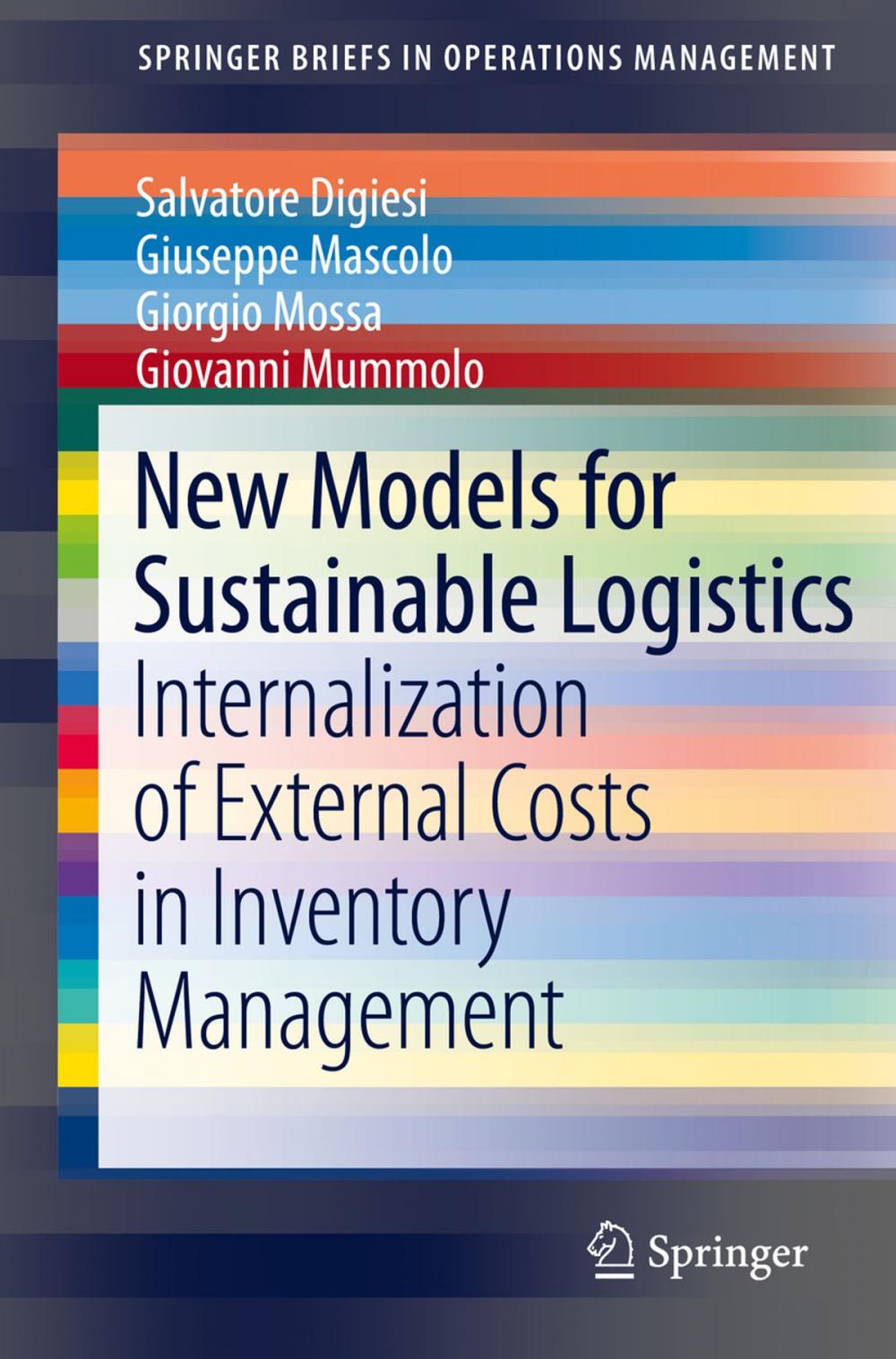 Big bigCover of New Models for Sustainable Logistics