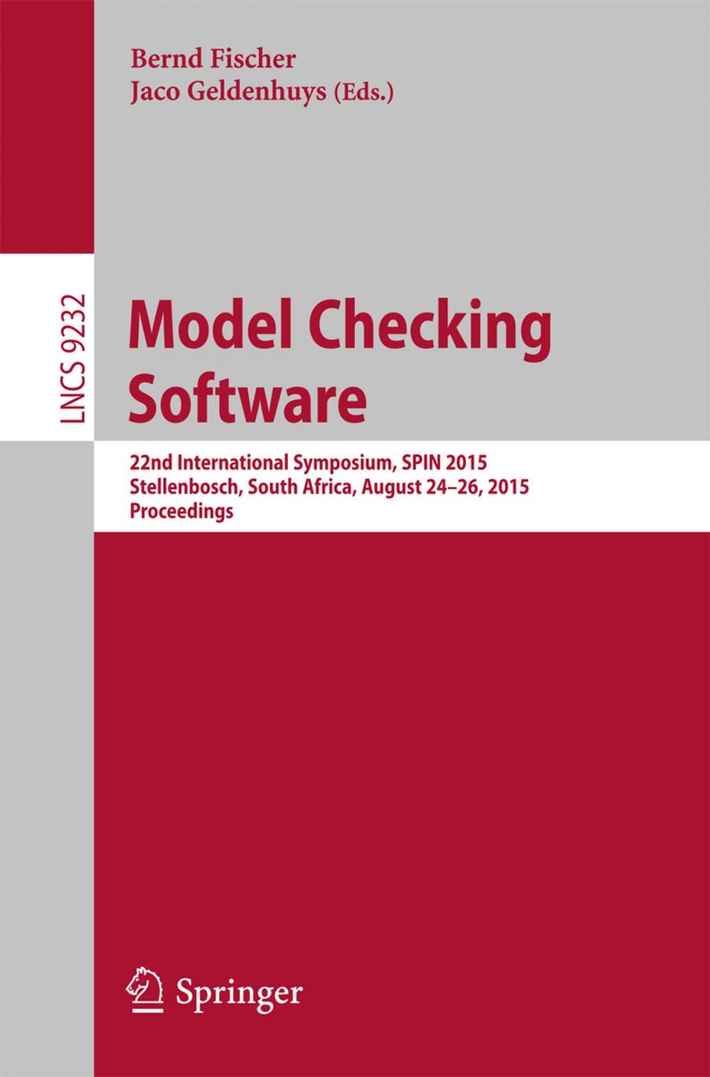 Big bigCover of Model Checking Software