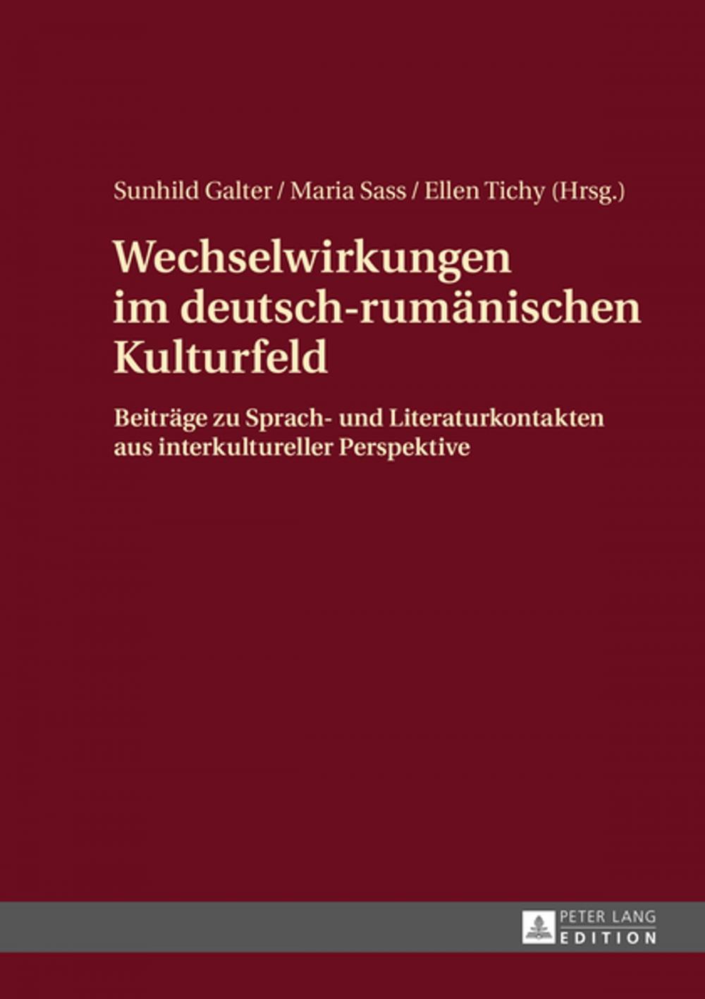 Big bigCover of Wechselwirkungen im deutsch-rumaenischen Kulturfeld