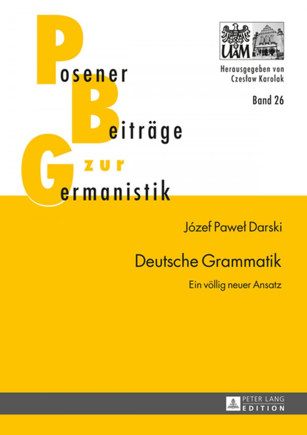 Big bigCover of Deutsche Grammatik