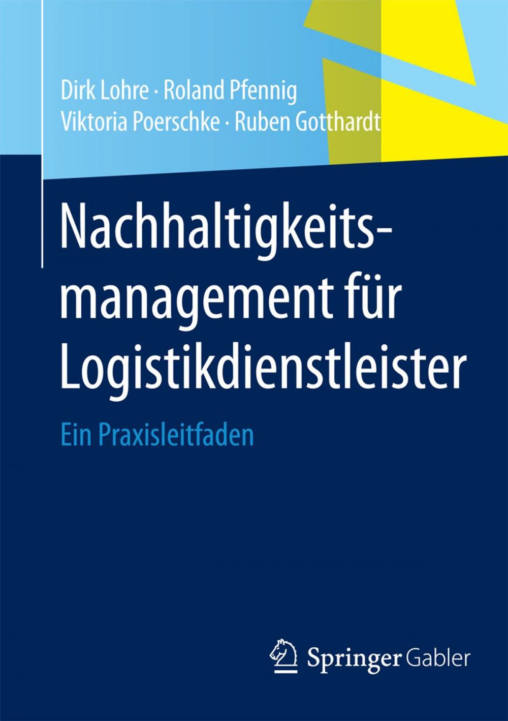 Big bigCover of Nachhaltigkeitsmanagement für Logistikdienstleister