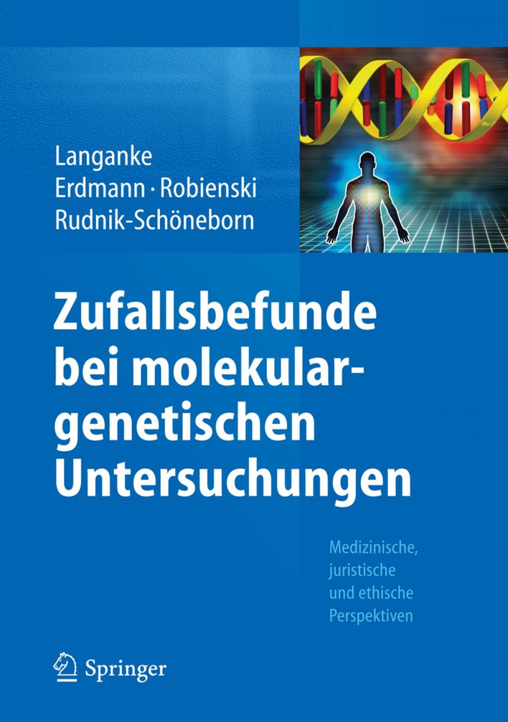 Big bigCover of Zufallsbefunde bei molekulargenetischen Untersuchungen