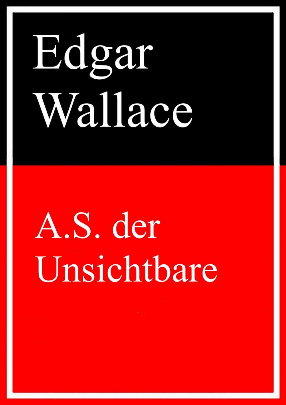 Big bigCover of A.S. der Unsichtbare