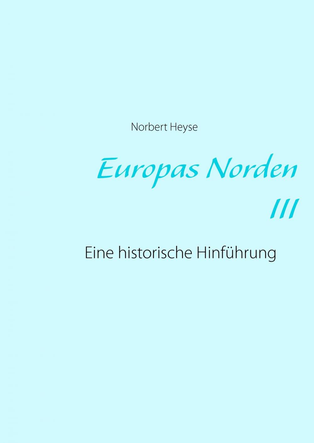 Big bigCover of Europas Norden III