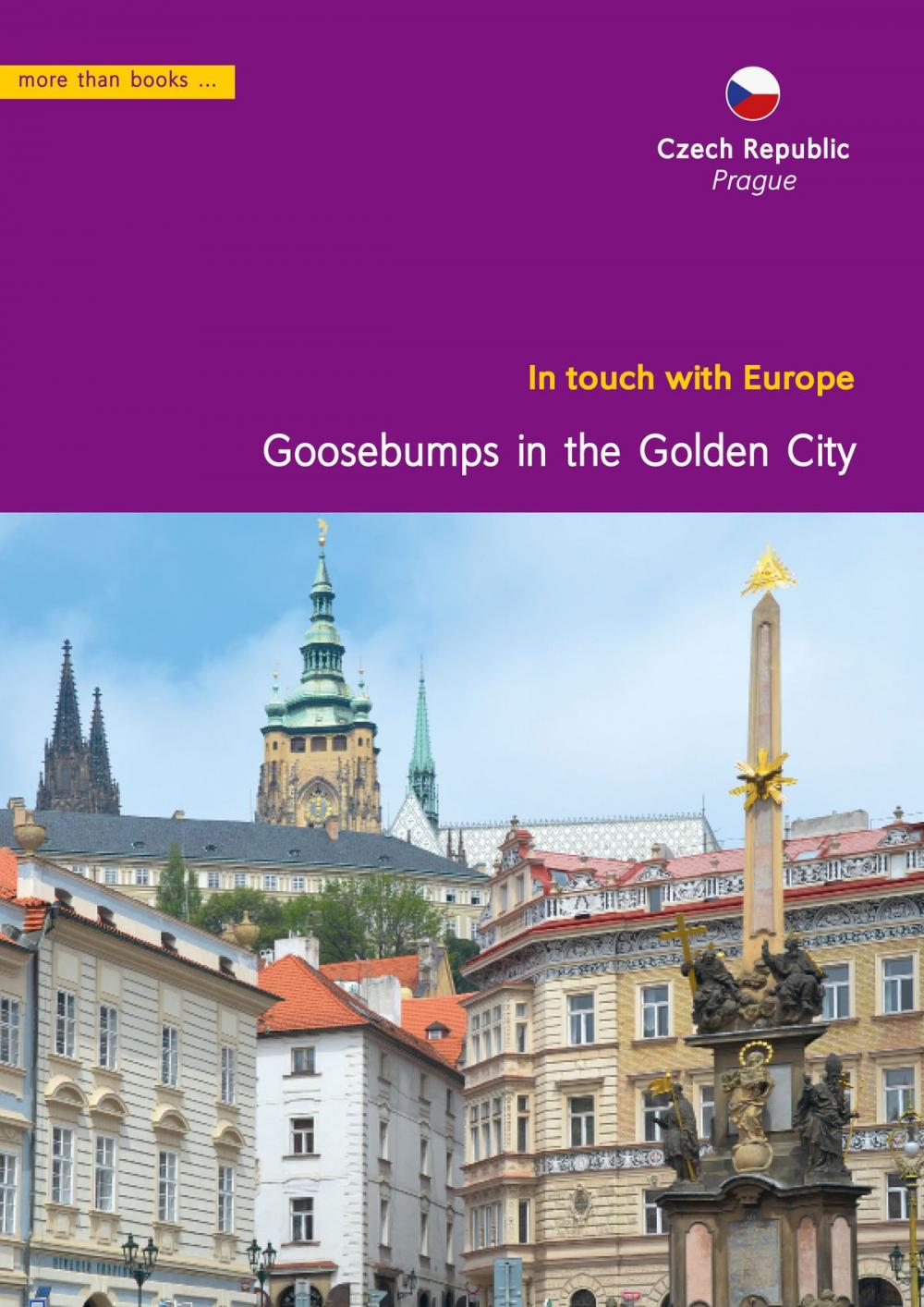 Big bigCover of Czech, Prague. Goose bumps in the Golden city