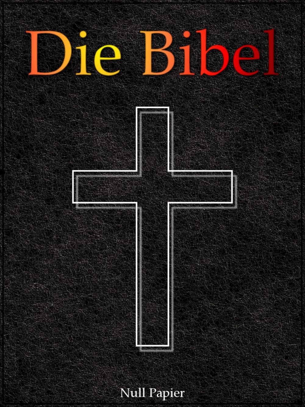 Big bigCover of Die Bibel - Elberfeld (1905)