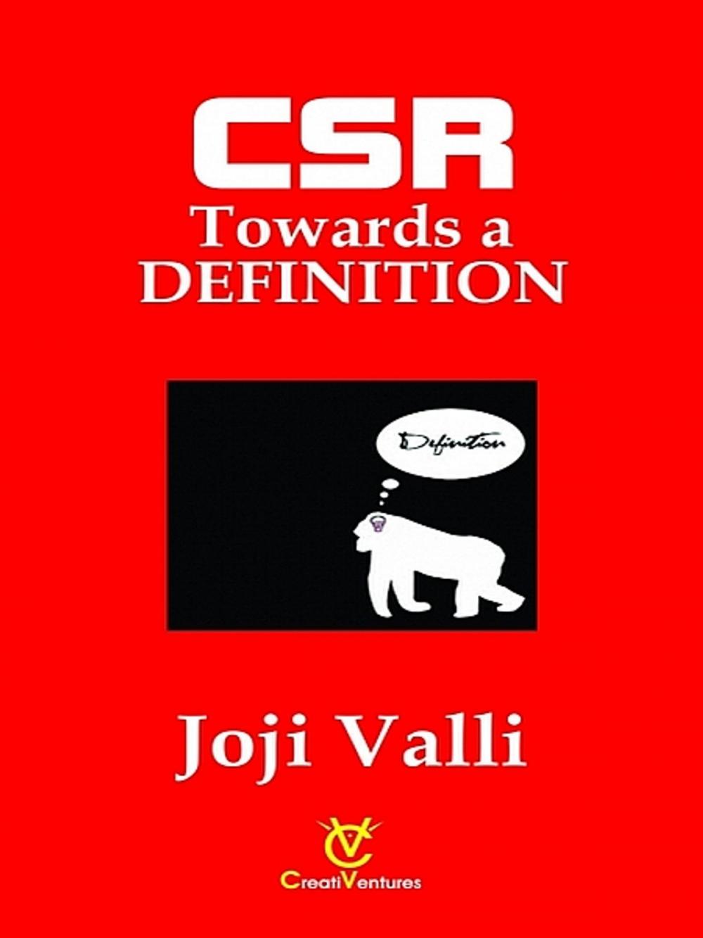 Big bigCover of CSR: Towards a DEFINITION