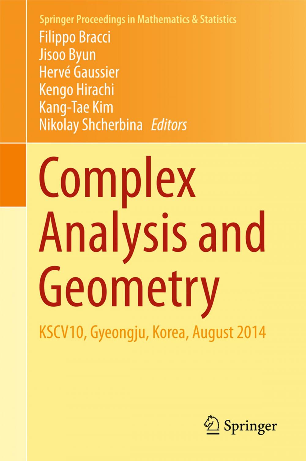 Big bigCover of Complex Analysis and Geometry