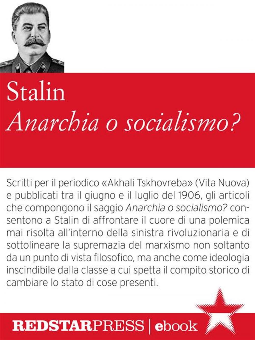 Big bigCover of Anarchia o socialismo?