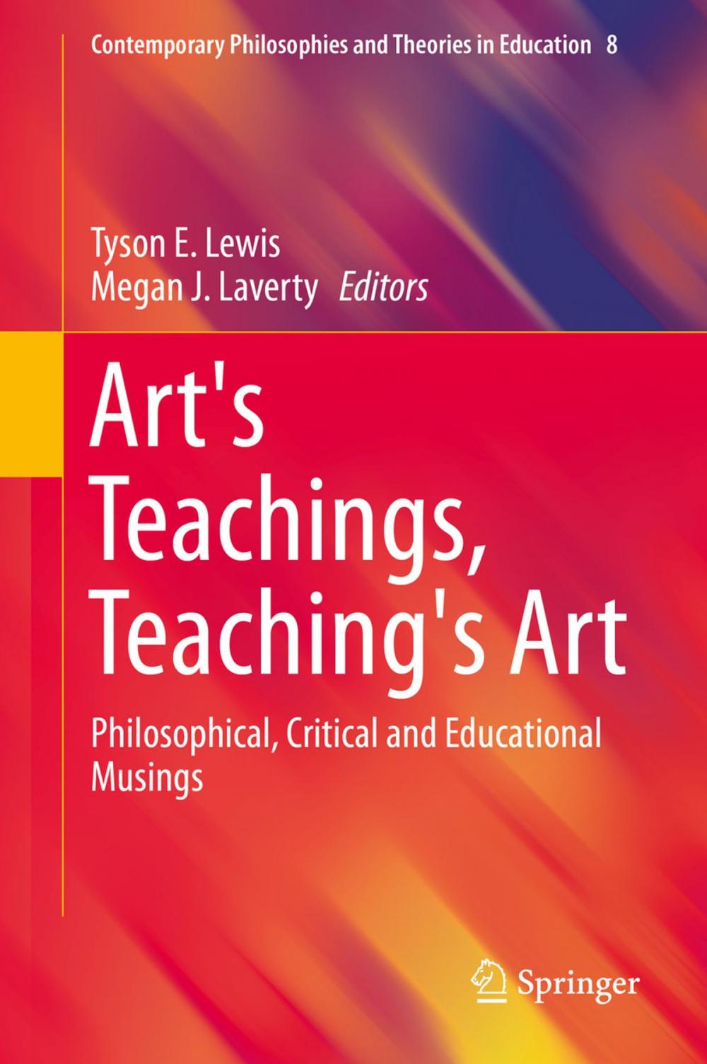 Big bigCover of Art's Teachings, Teaching's Art