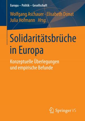 Cover of the book Solidaritätsbrüche in Europa by Alexander Godulla, Cornelia Wolf