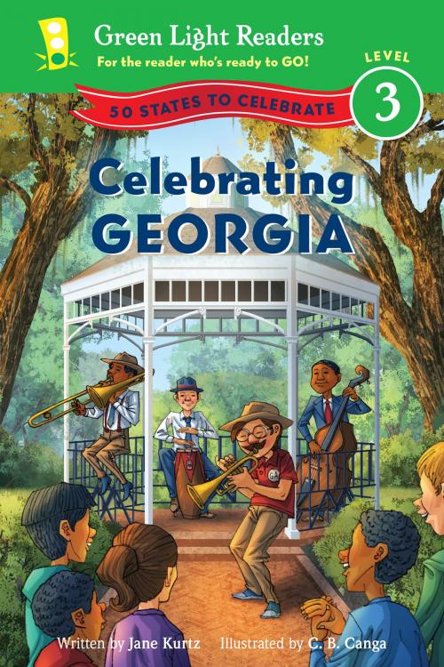 Cover of the book Celebrating Georgia by Jane Kurtz, HMH Books