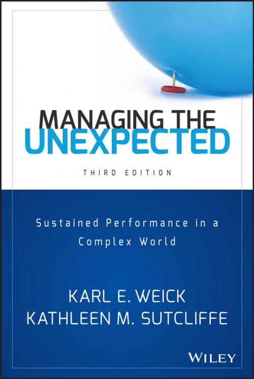 Cover of the book Managing the Unexpected by Karl E. Weick, Kathleen M. Sutcliffe, Wiley