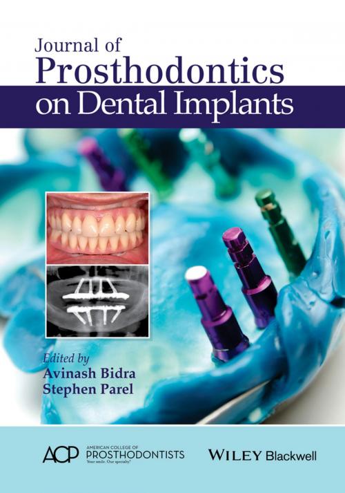 Cover of the book Journal of Prosthodontics on Dental Implants by , Wiley