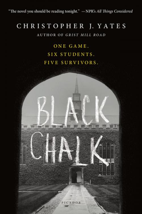 Cover of the book Black Chalk by Christopher J. Yates, Picador