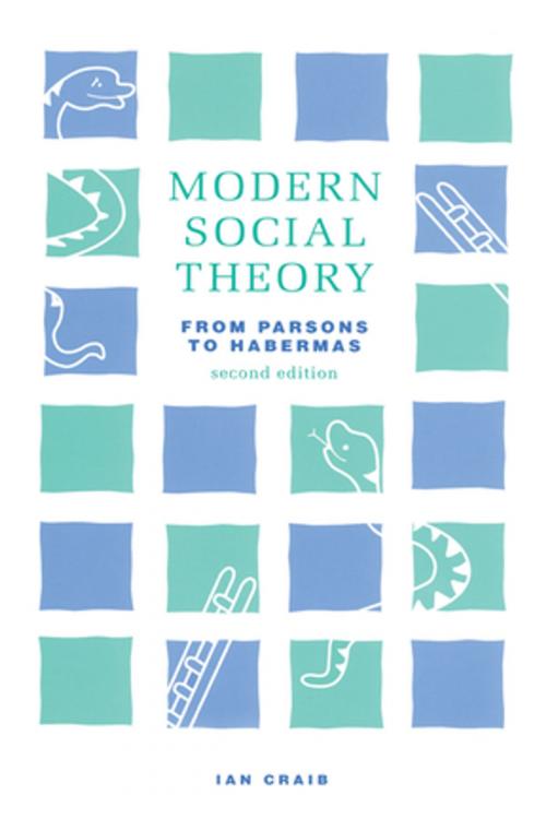 Cover of the book Modern Social Theory by Ian Craib, Taylor and Francis