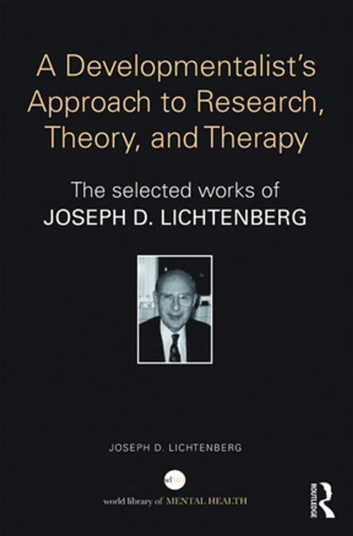 Cover of the book Selected Papers of Joseph Lichtenberg by Joseph Lichtenberg, Taylor and Francis